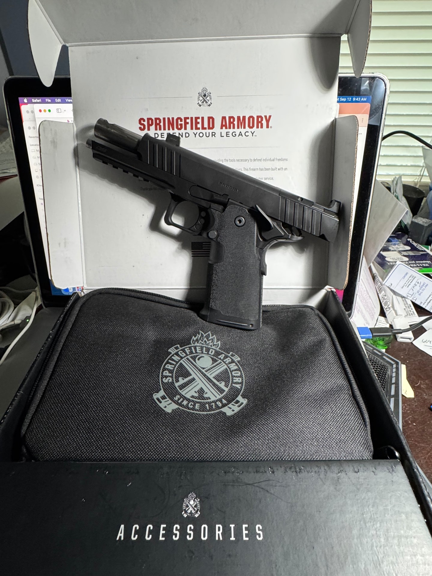 Springfield Prodigy DS 5-inch Comp with Perfect Zero Level 2 tune, the test case for the $10,000 2011 question